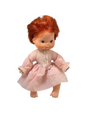 Strawberry Shortcake Doll 14 in Blow a Kiss Kenner 1982 Soft body Working